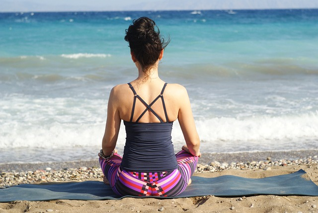 Meditate with healing crystals