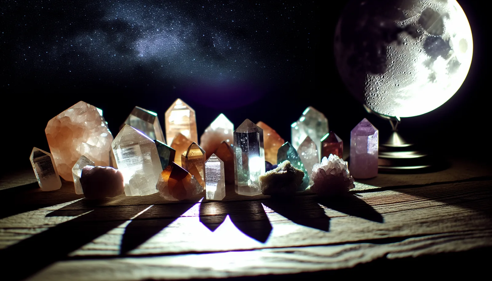 Caring for sun sensitive crystals