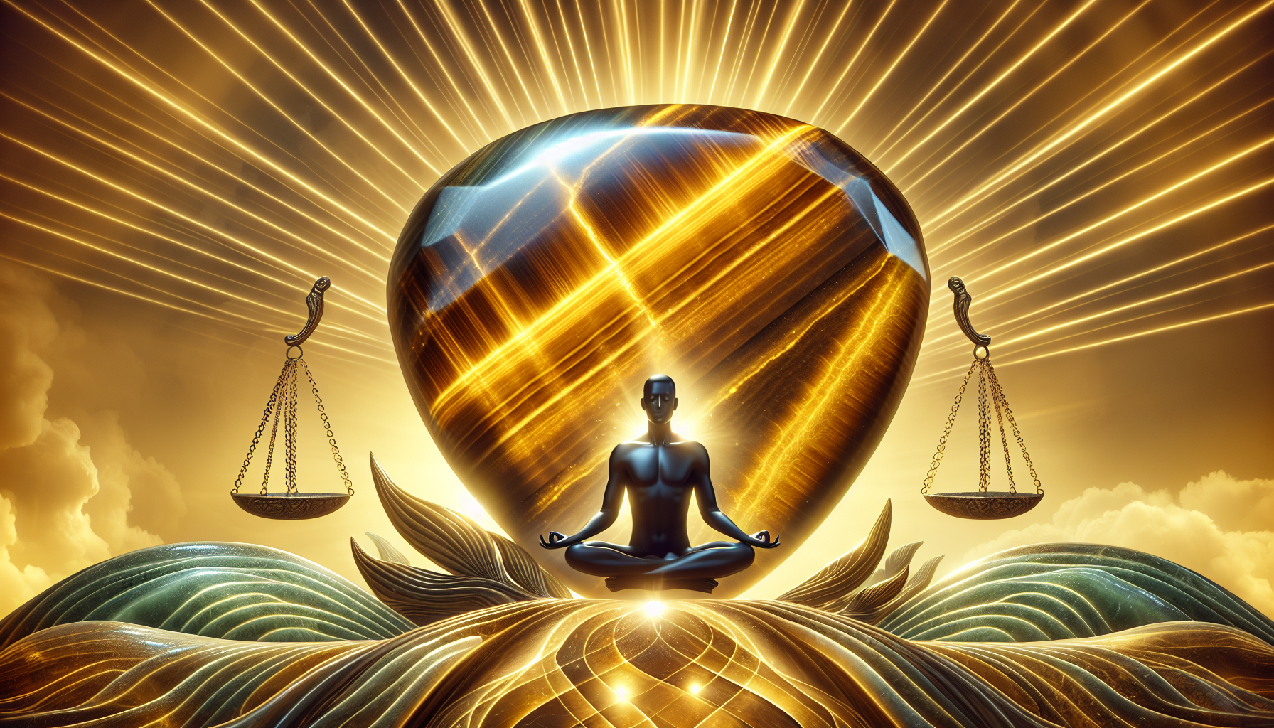 Tiger's Eye for mental clarity and emotional balance