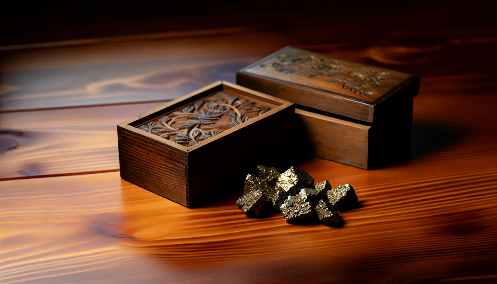 Proper storage of pyrite