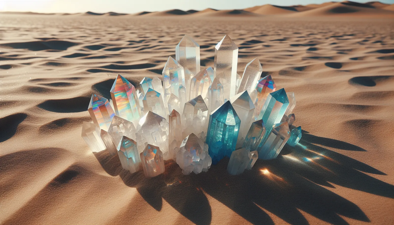 Effects of sun exposure on crystals