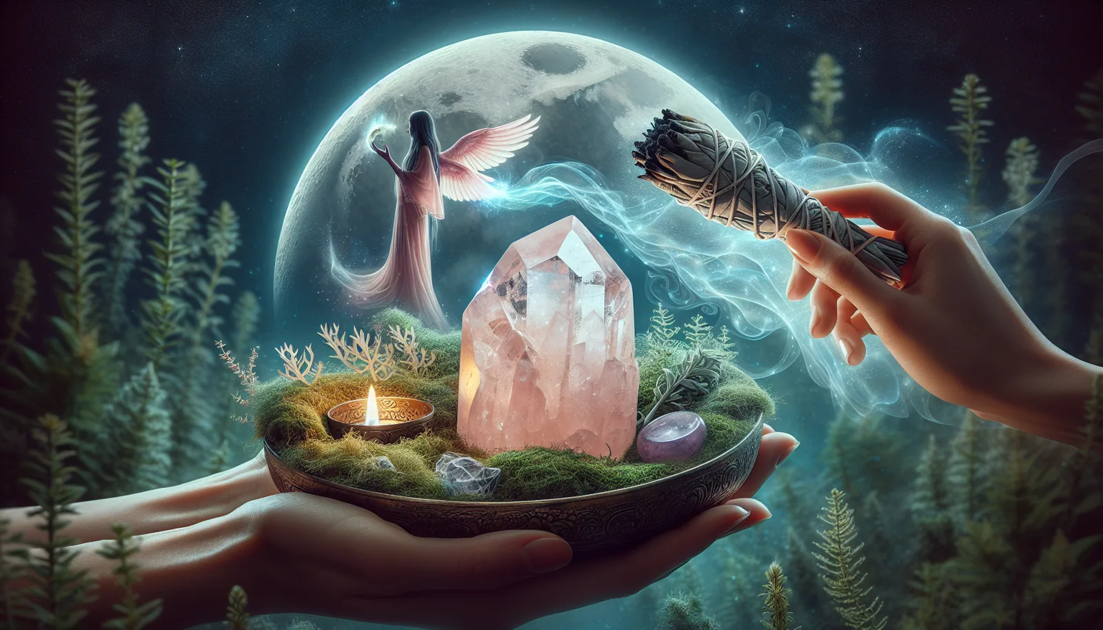 Alternative cleansing methods for rose quartz