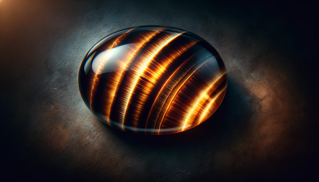 a tiger's eye crystal